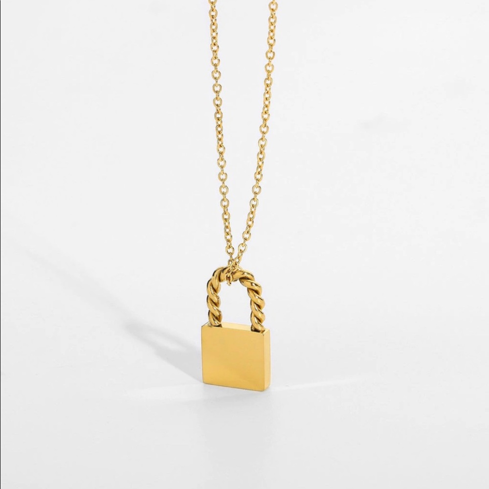 Padlock Necklace